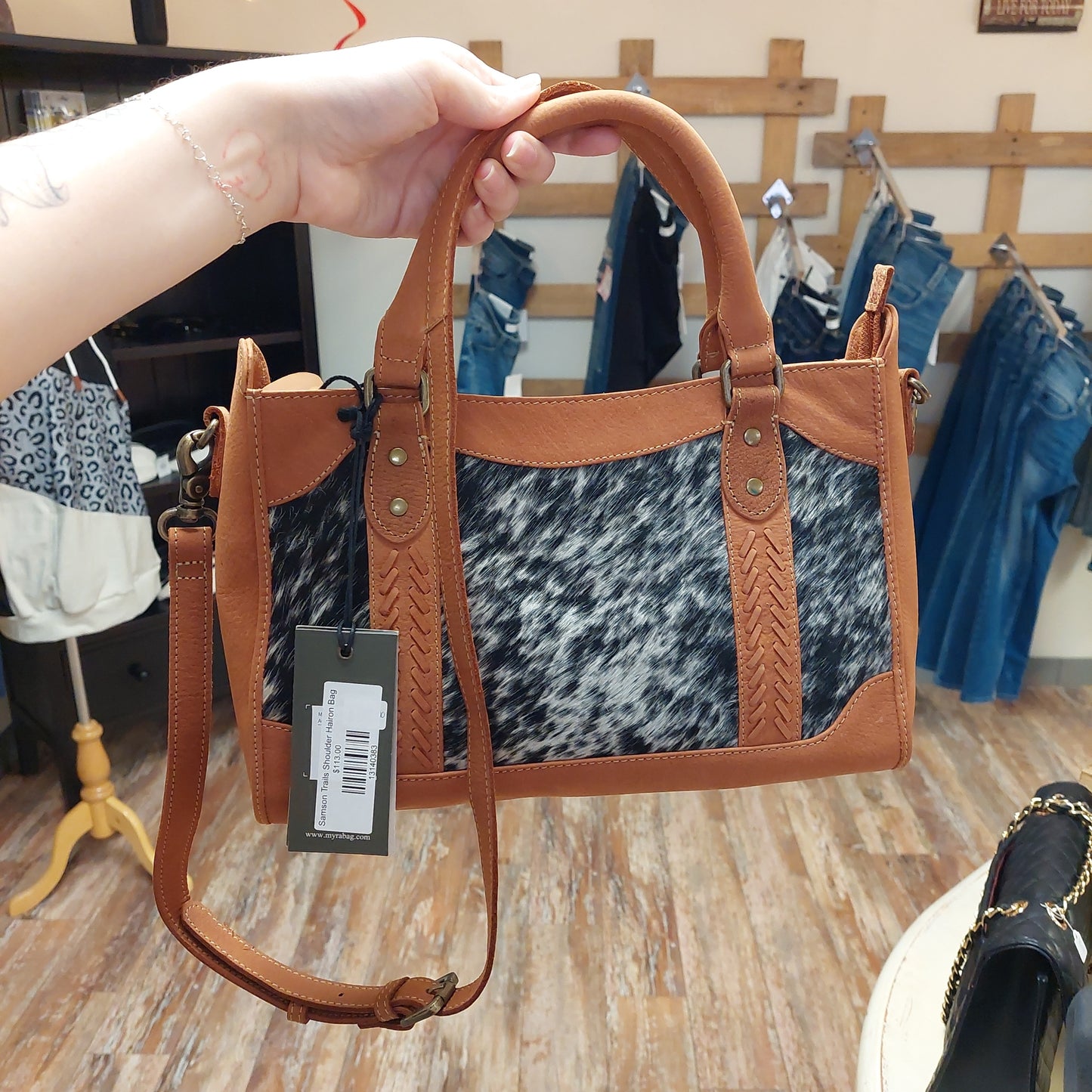 Samson Trails Shoulder Hairon Bag