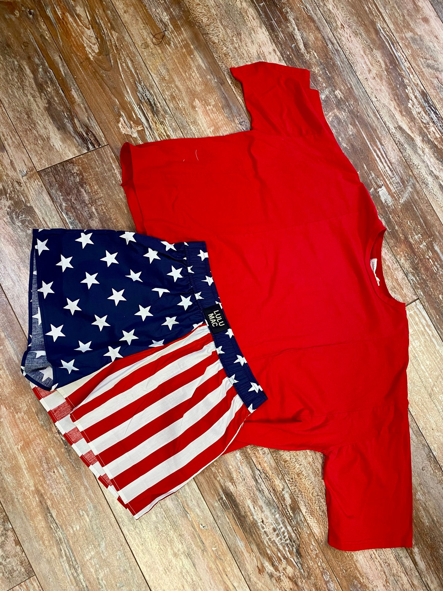 Lulu Mac Flag Shorts