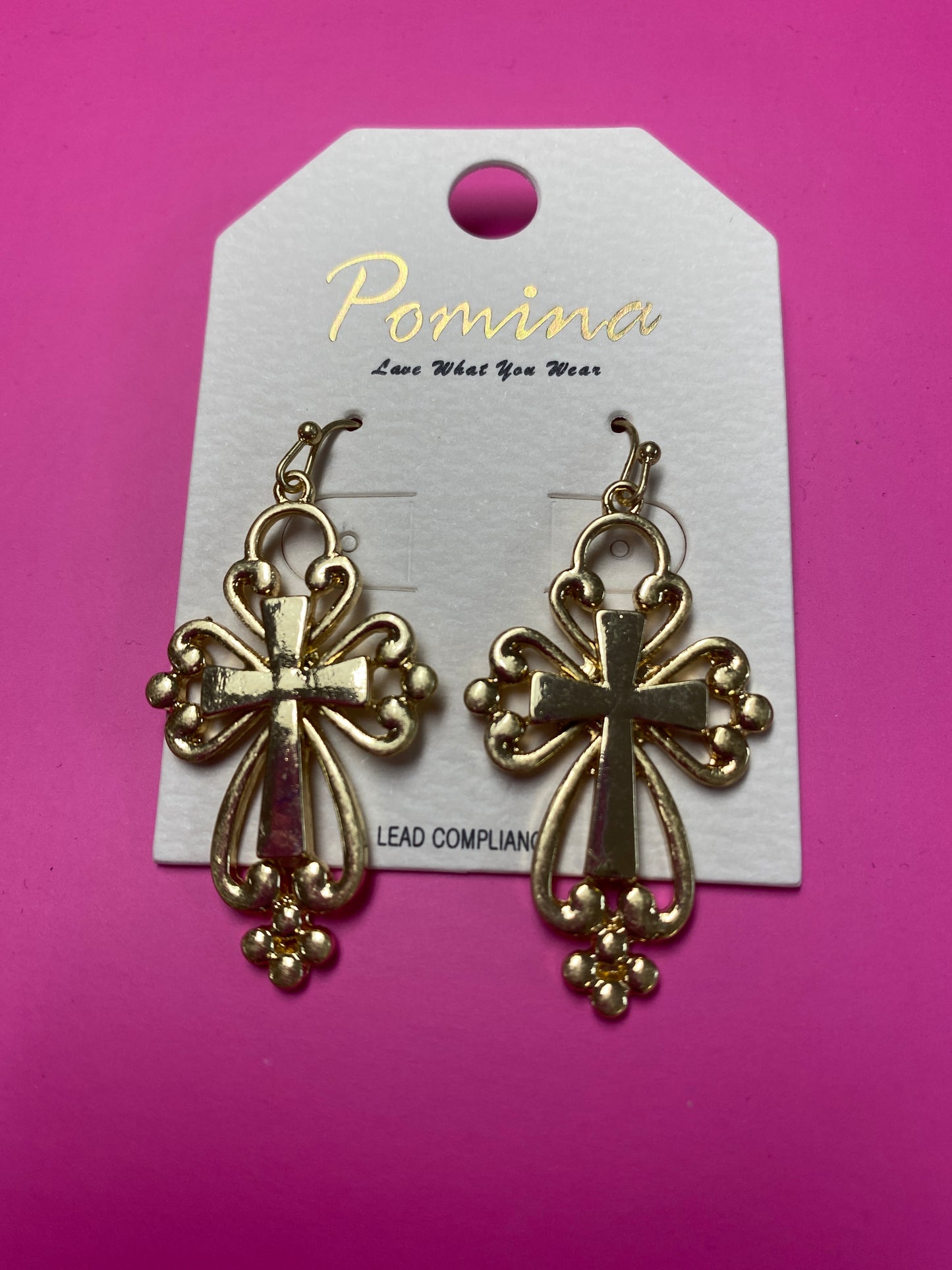 Cross Earrings