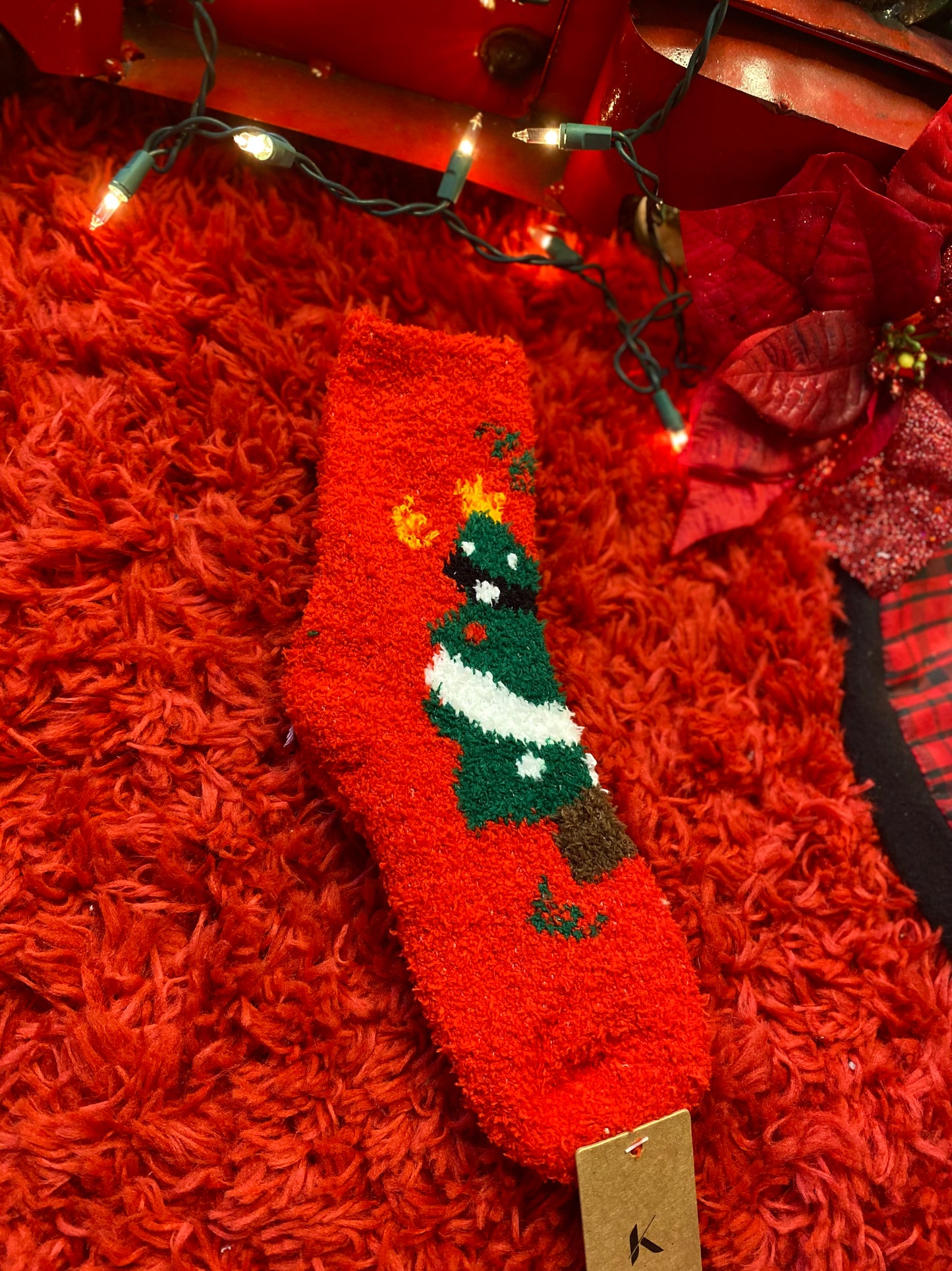 Christmas Fuzzy Socks