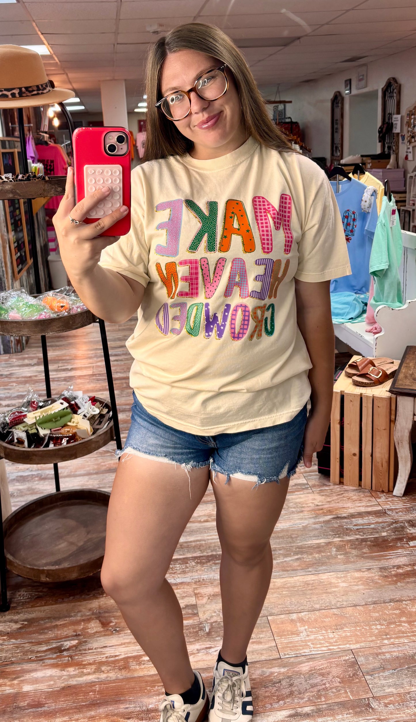 Make Heaven Crowded Tee