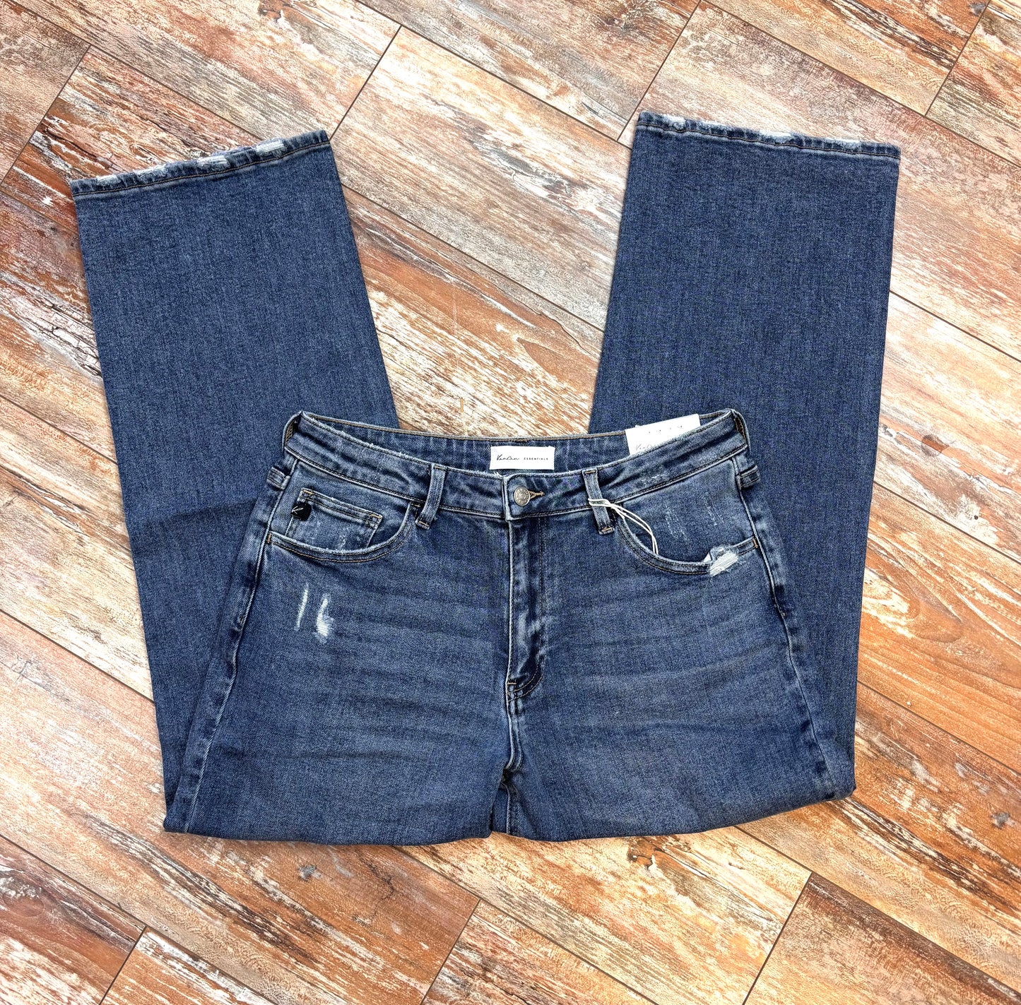 Comet Stretch Low Slung Baggy Straight Jeans