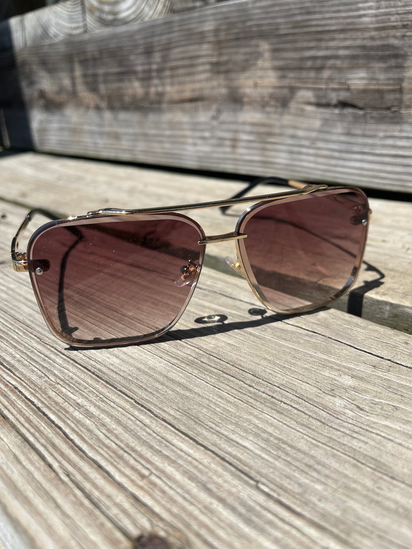 Golden Gaze Sunglasses