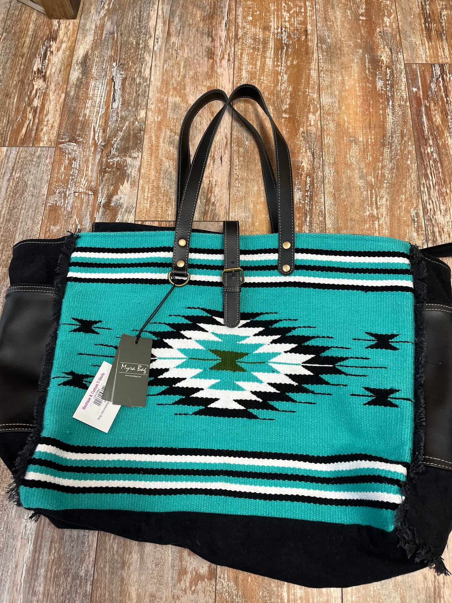 Riverbend Serape Weekender Bag