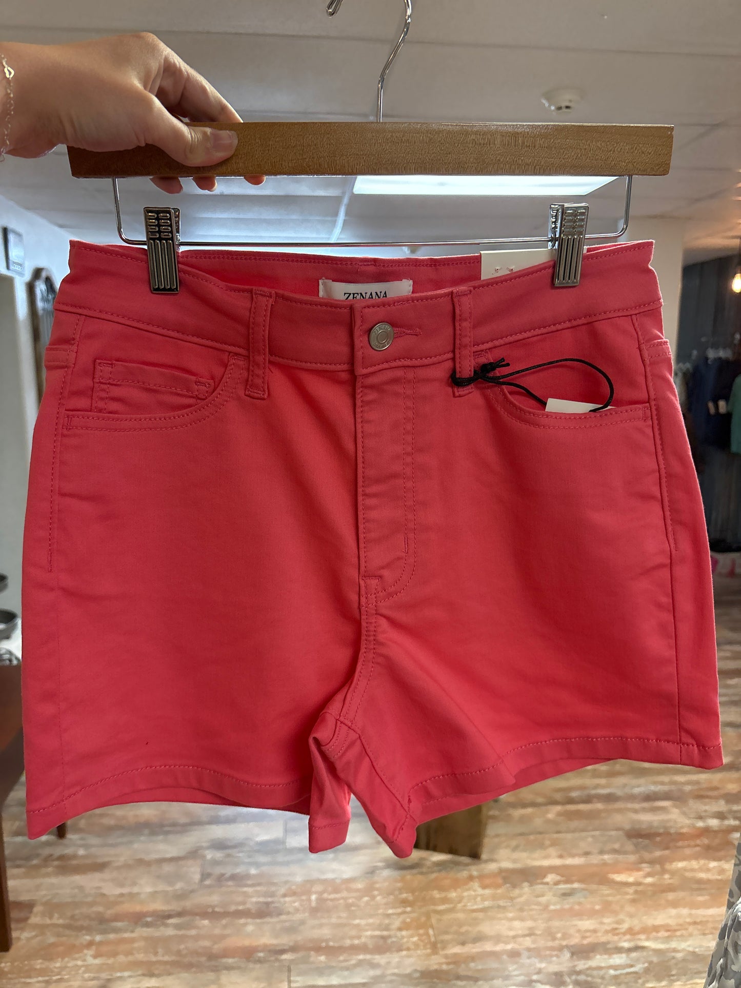 Zenana High Rise Jeans Shorts