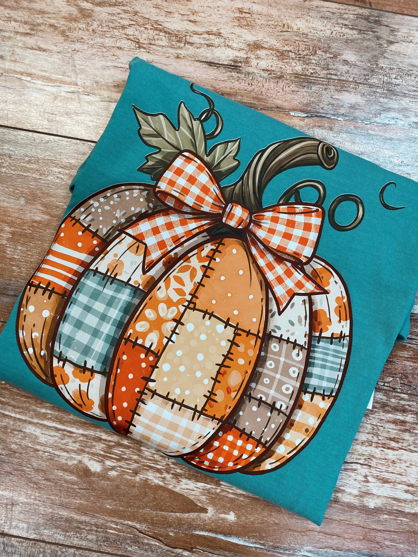 Patchwork Pumpkin CC Tee