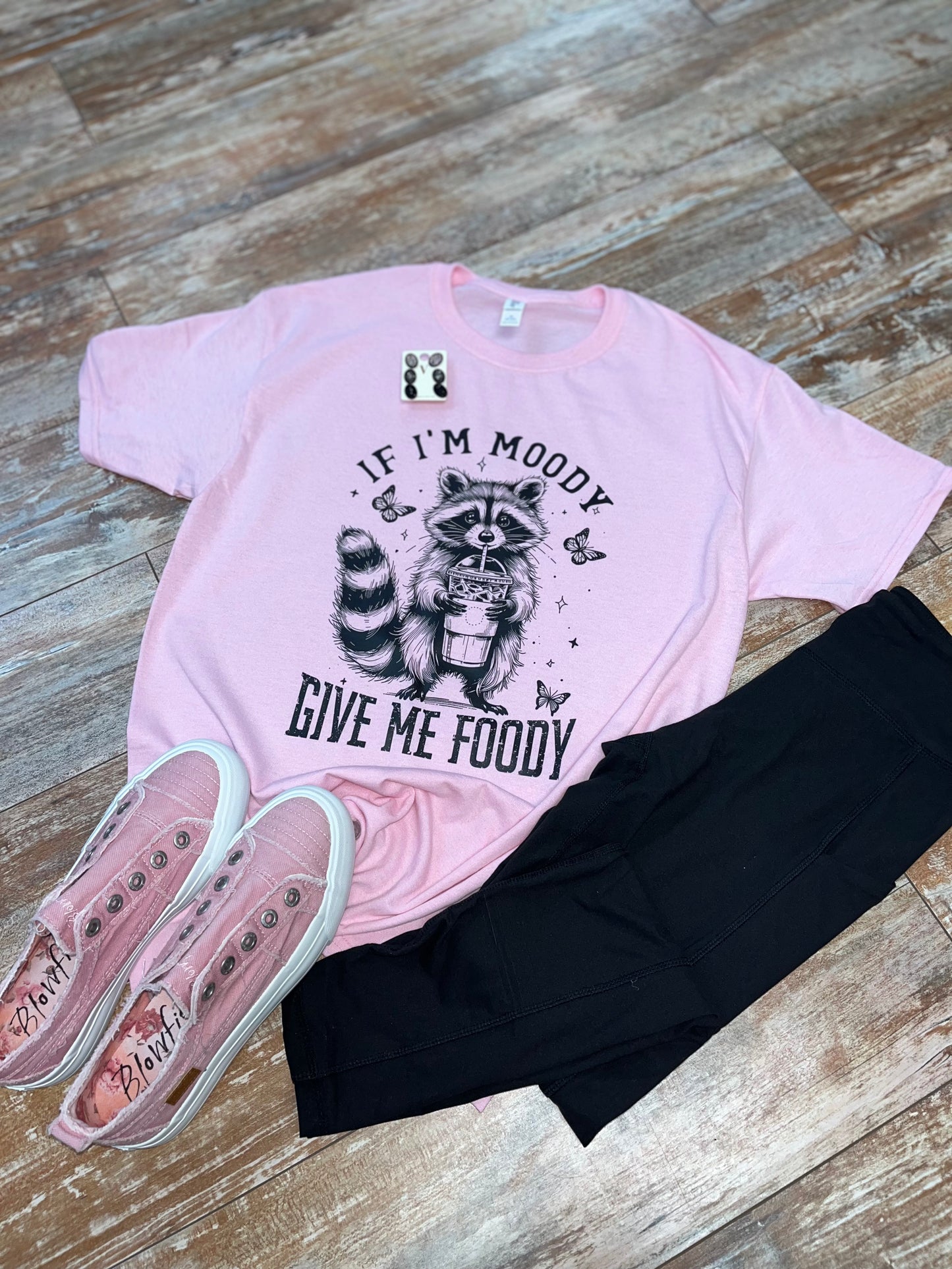 If I'm Moody Give Me Foody Tee