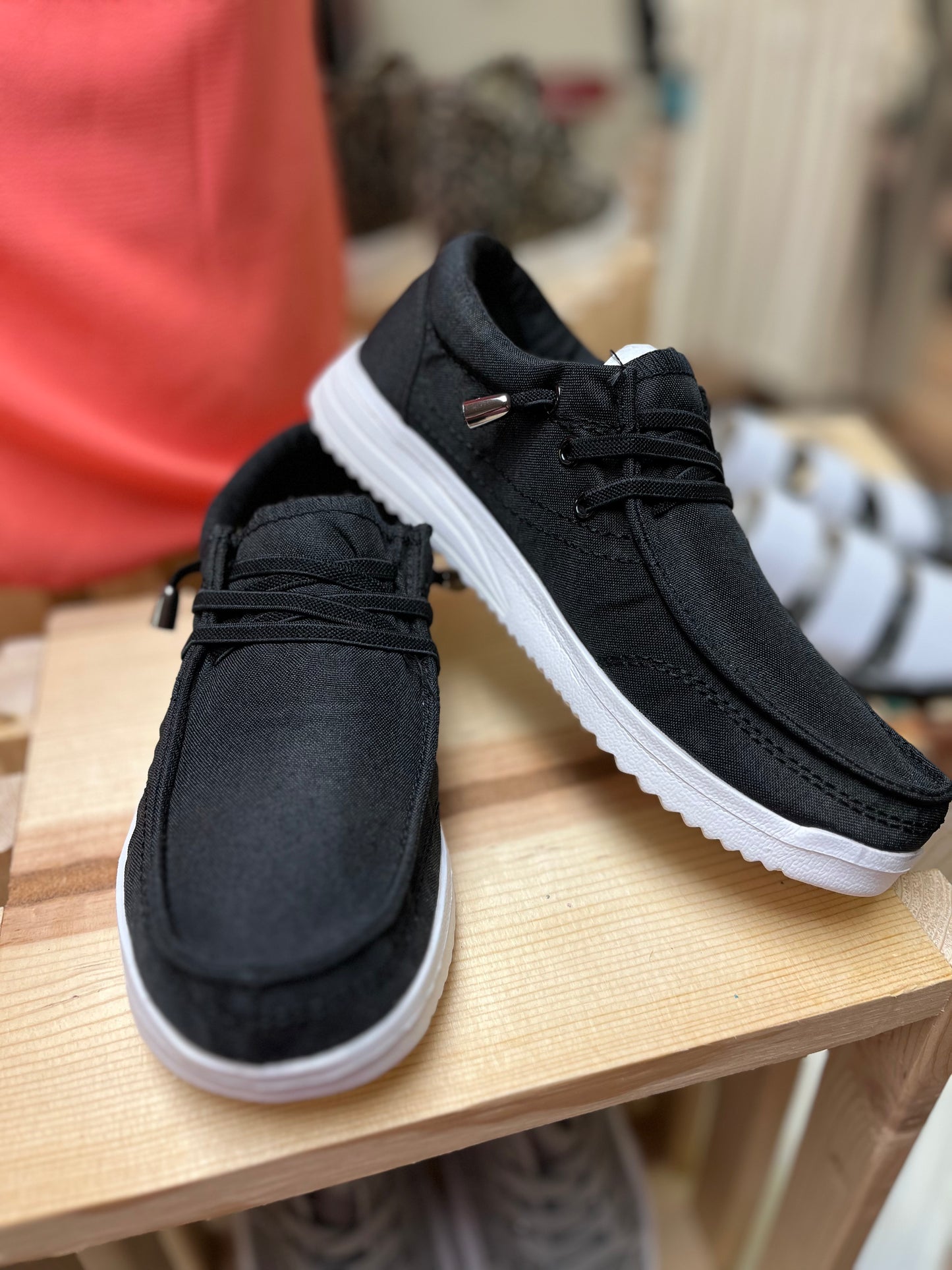 Black Outwood Jog Sneaker