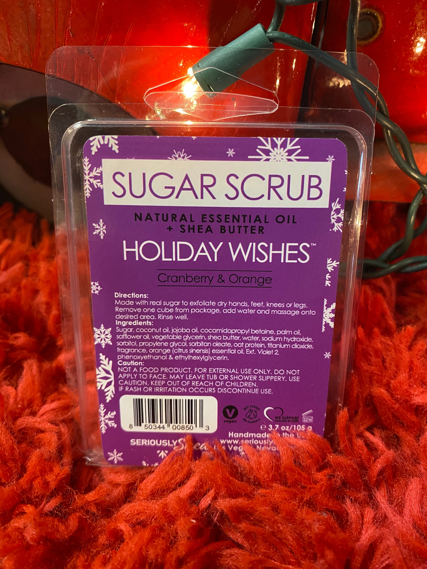 Holiday Sugar Scrub