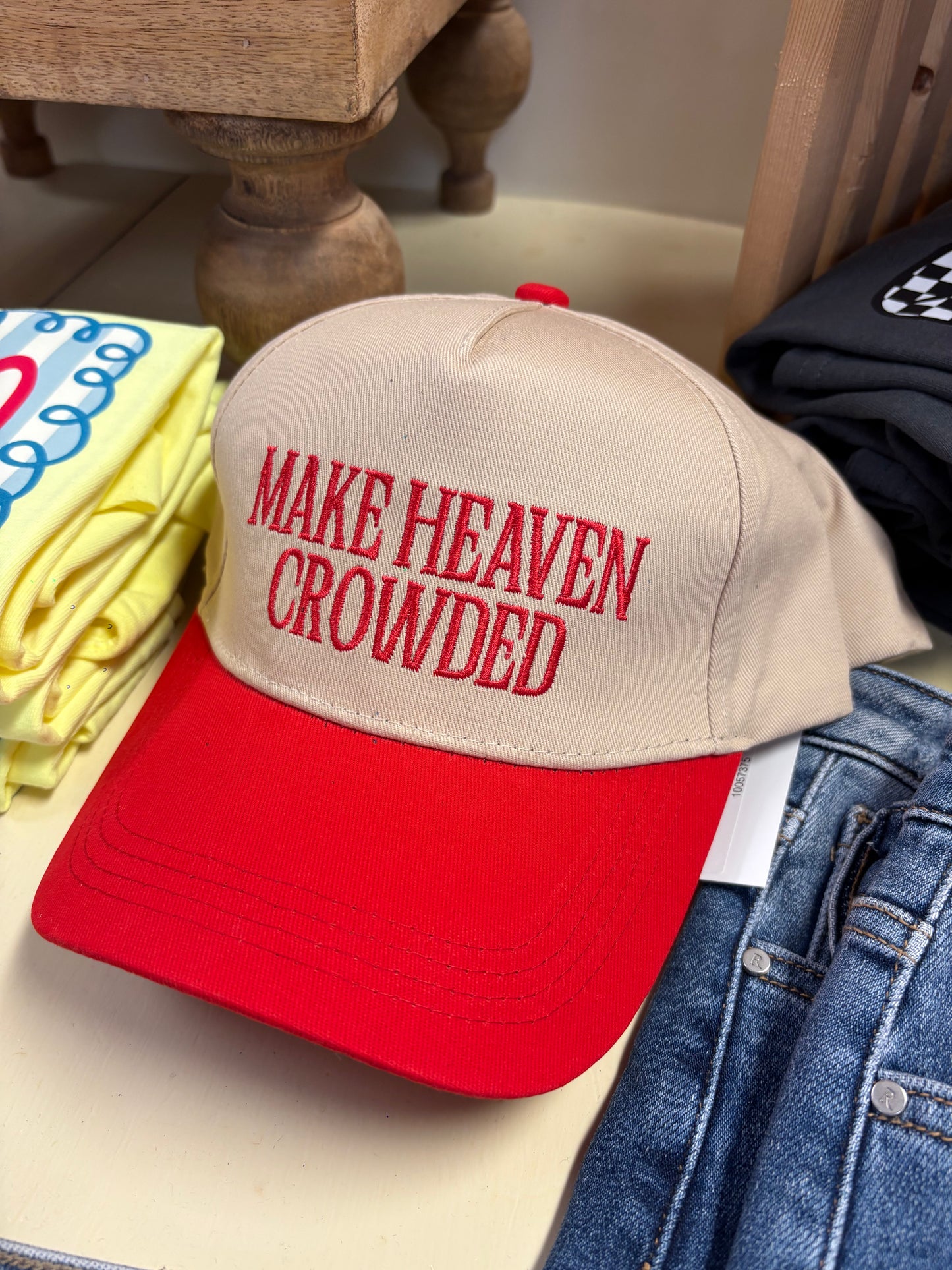 "Make Heaven Crowded" Trucker Hat