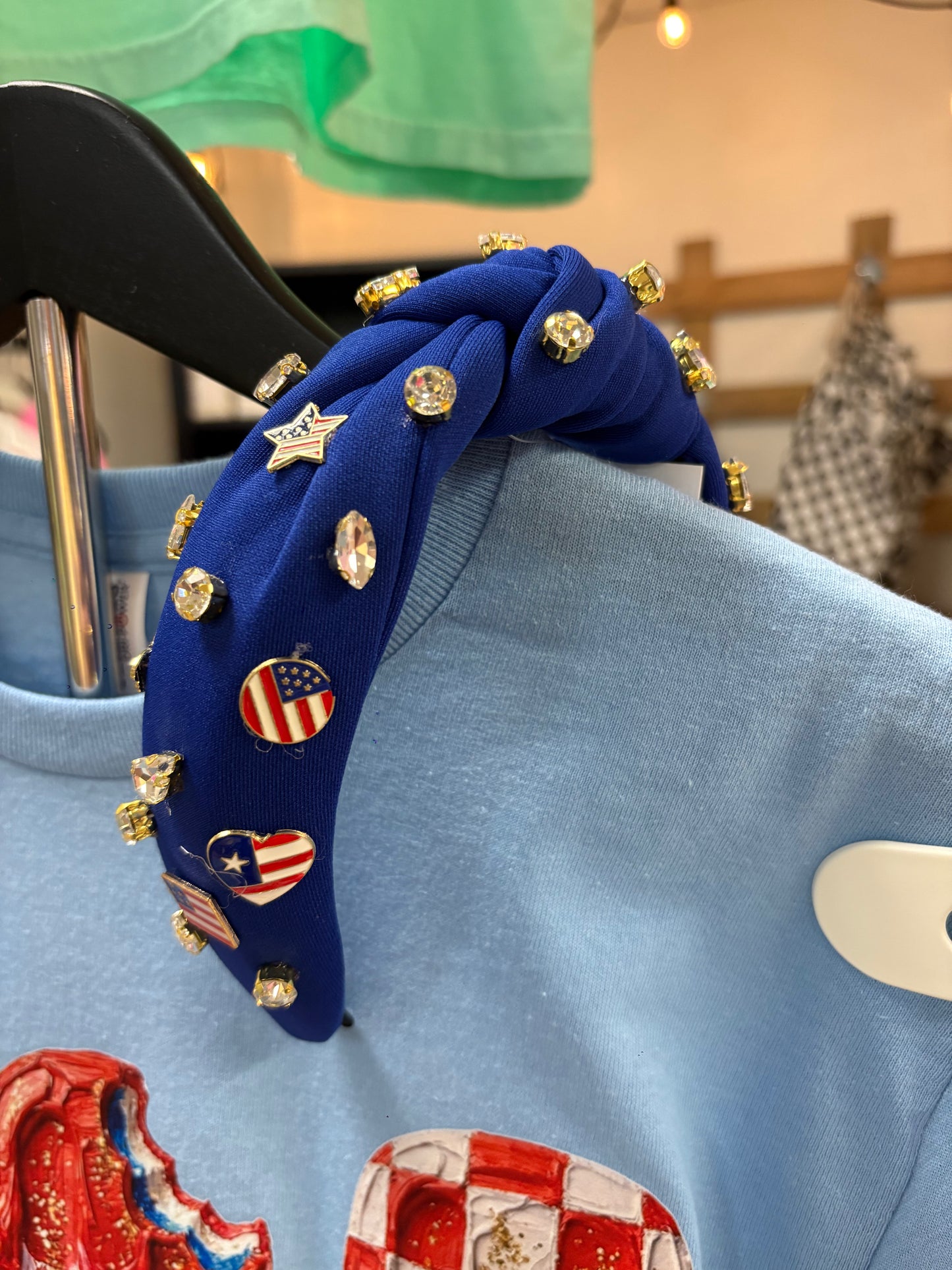 Patriotic Stud Headband