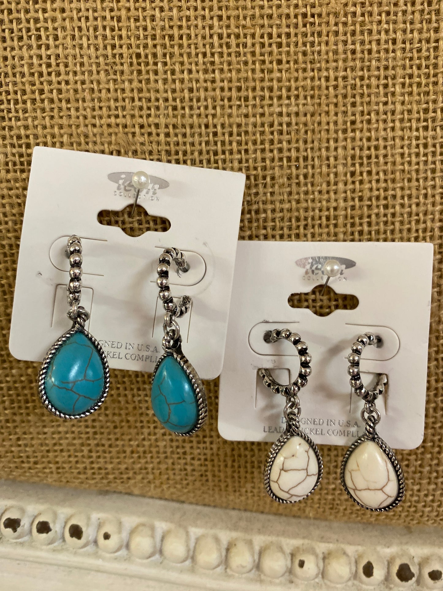 Western Stone Earring