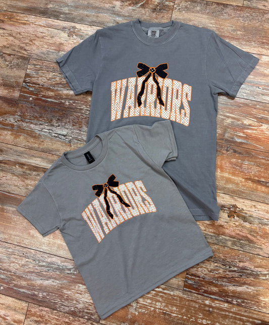 Warrior Polka Dot Bow Tee
