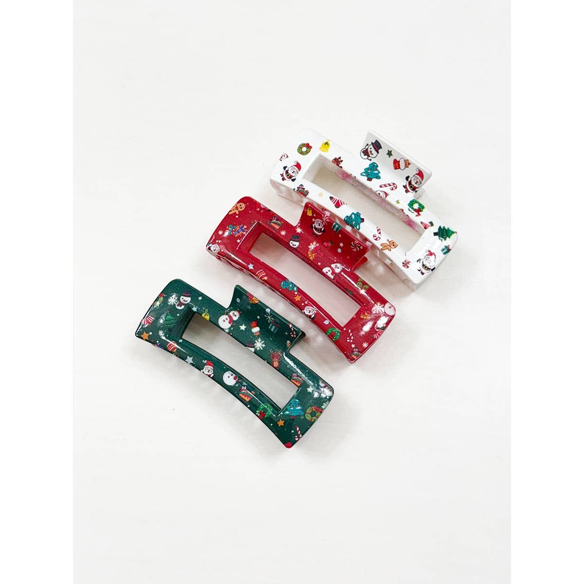 Christmas Hair Claw Clip
