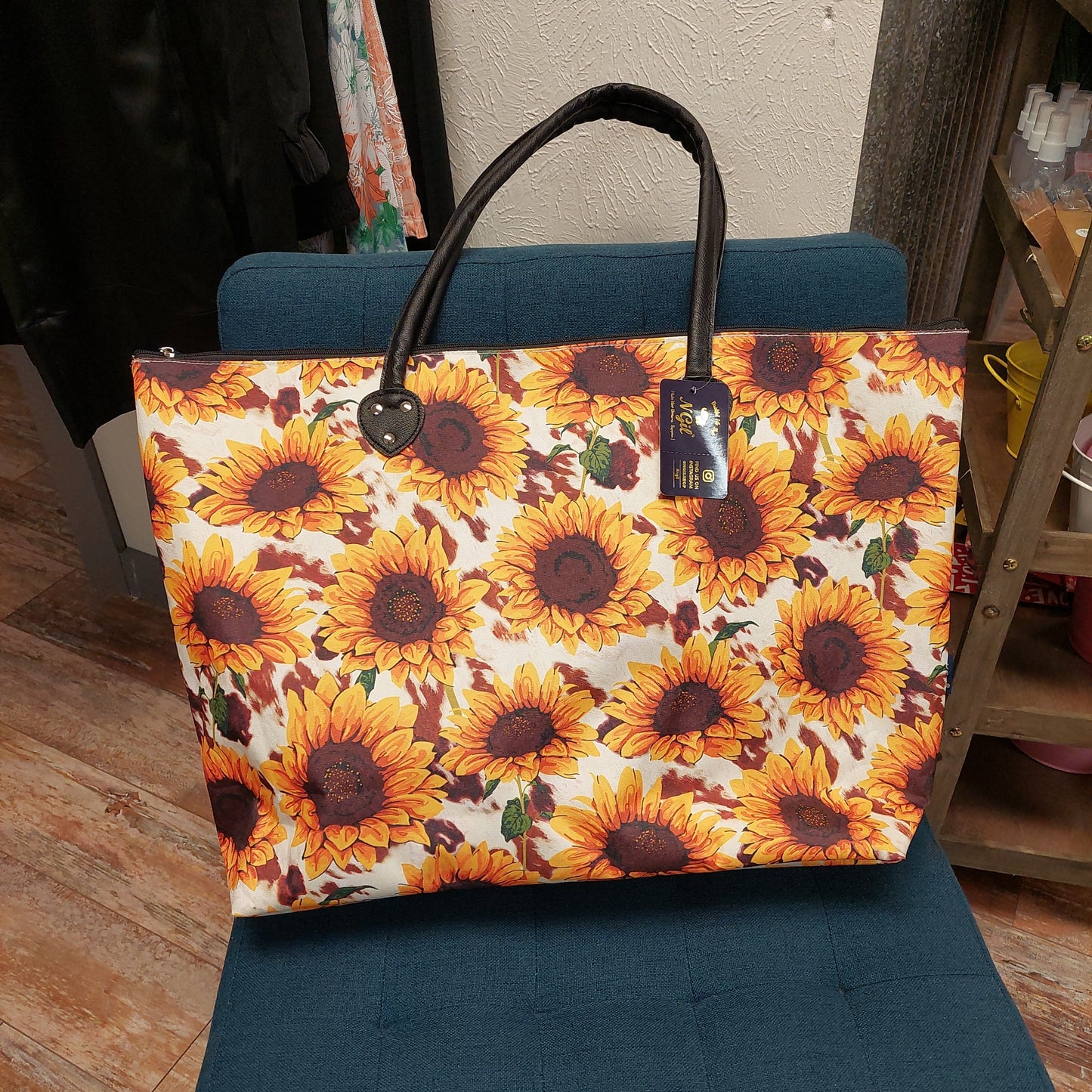 Large Sunflower Tote