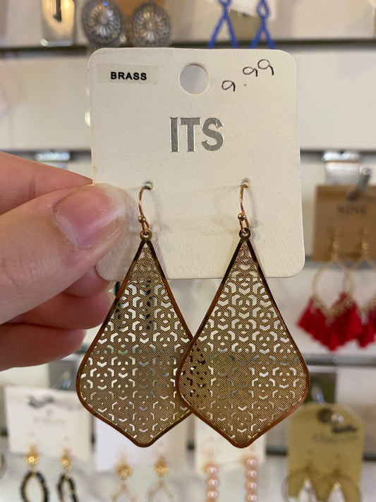 Gold Filigree Earrings