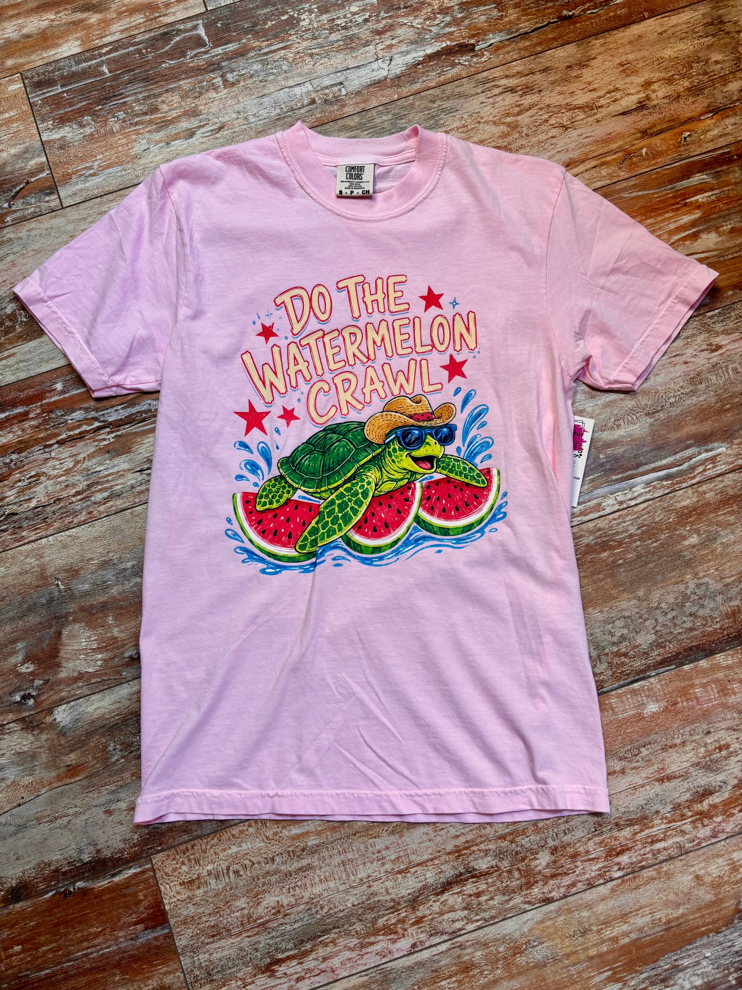 Watermelon Crawl Tee