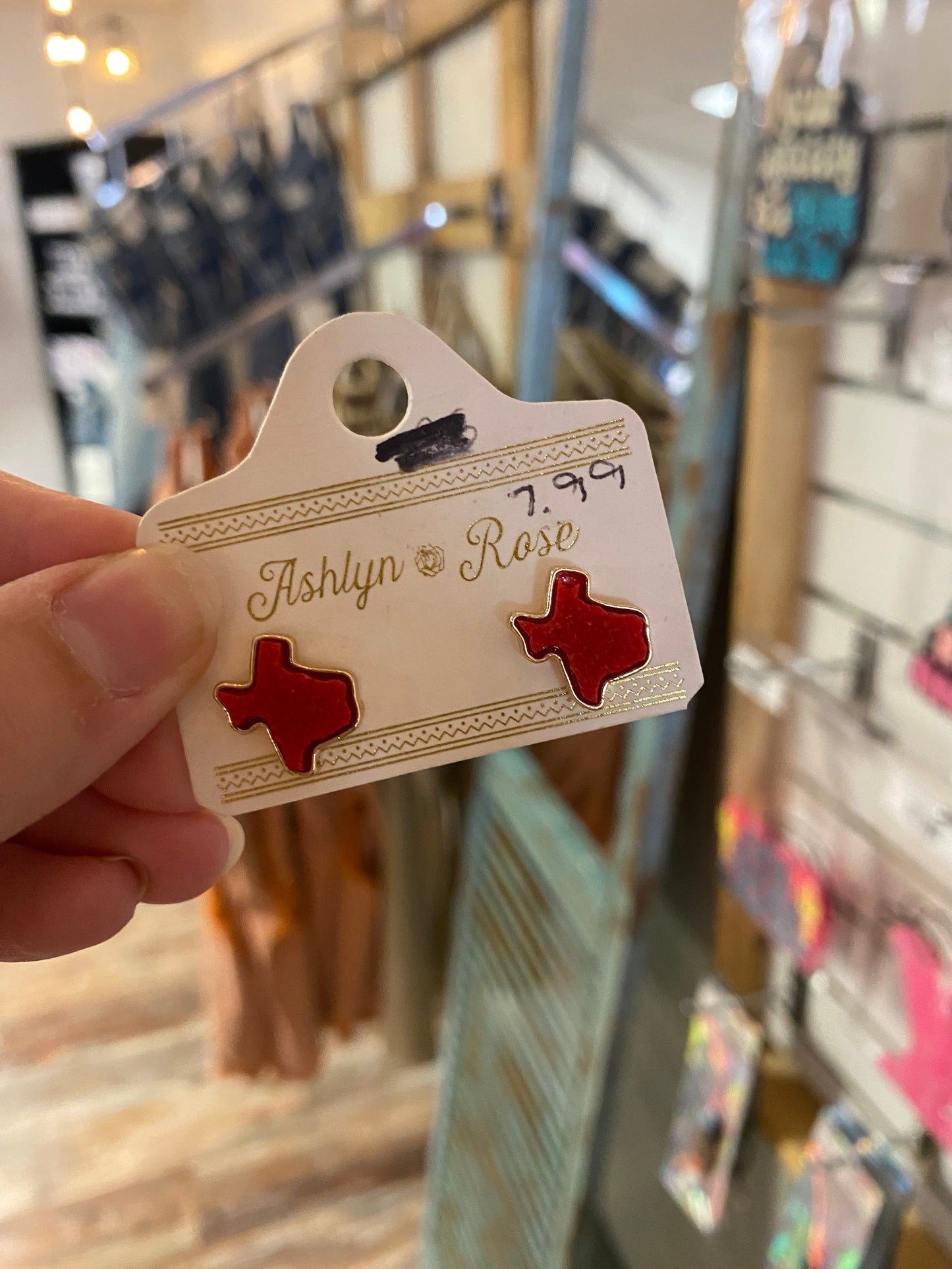 Texas Stud Earrings