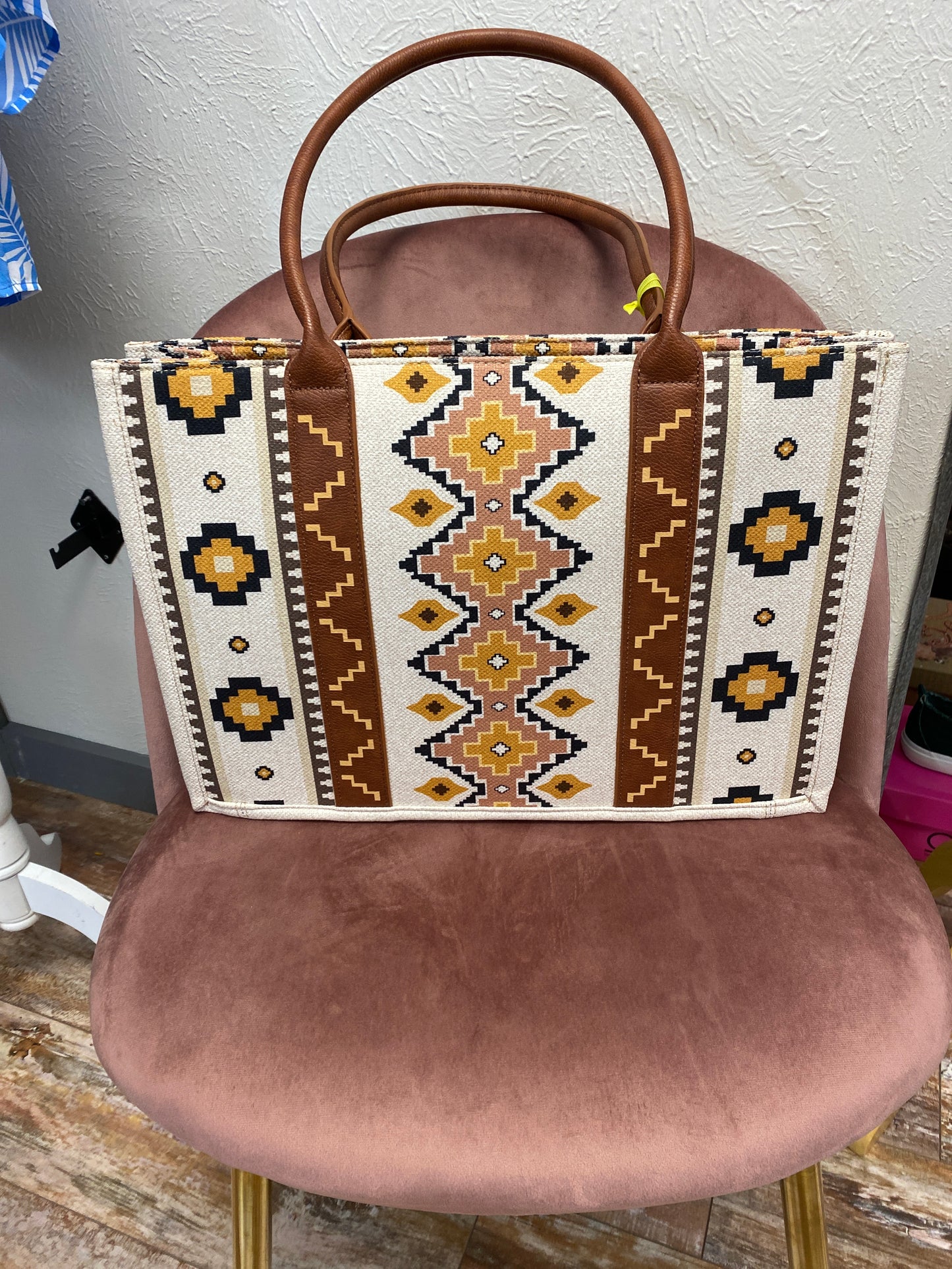 Wrangler Southwestern Print Large Tote