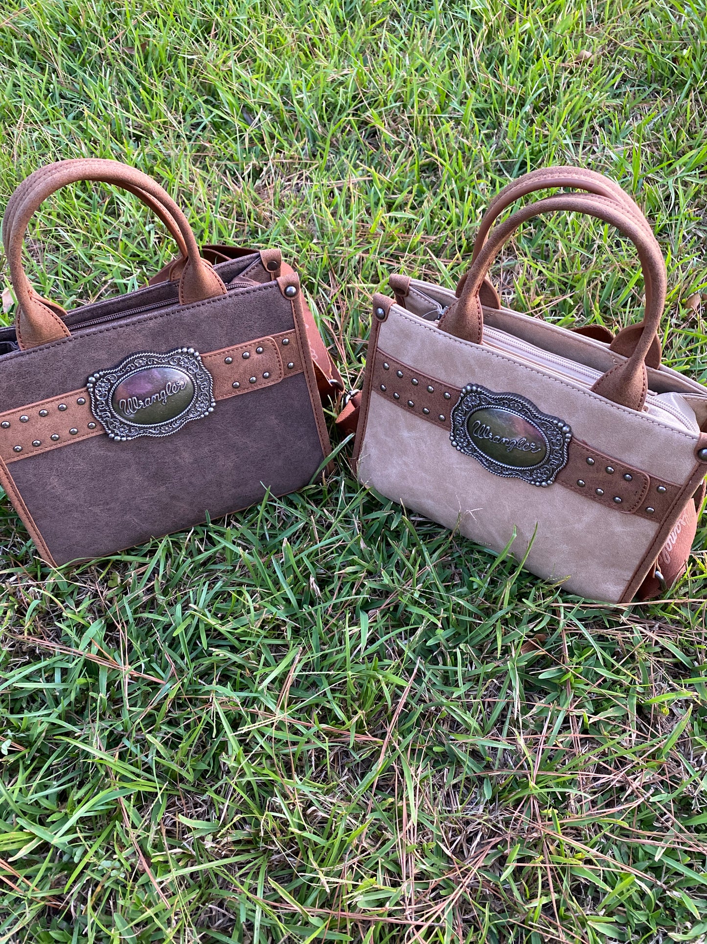 Wrangler Buckle Tote/Crossbody