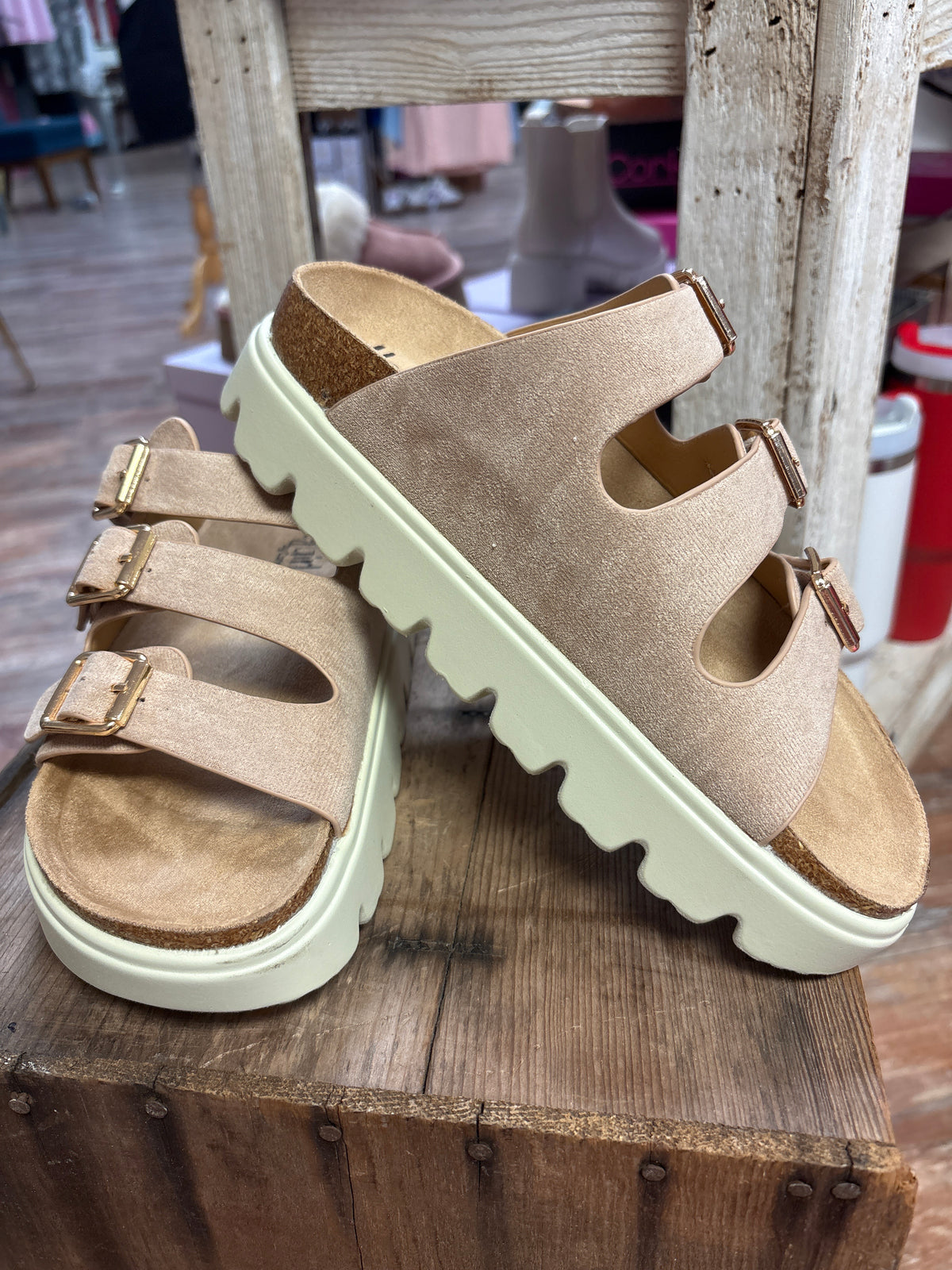 Threes Company Sand Sandals – Passin Thru Boutique