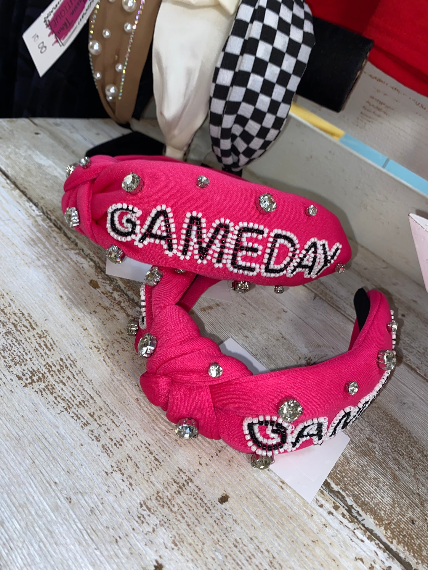 Pink Game Day Headband
