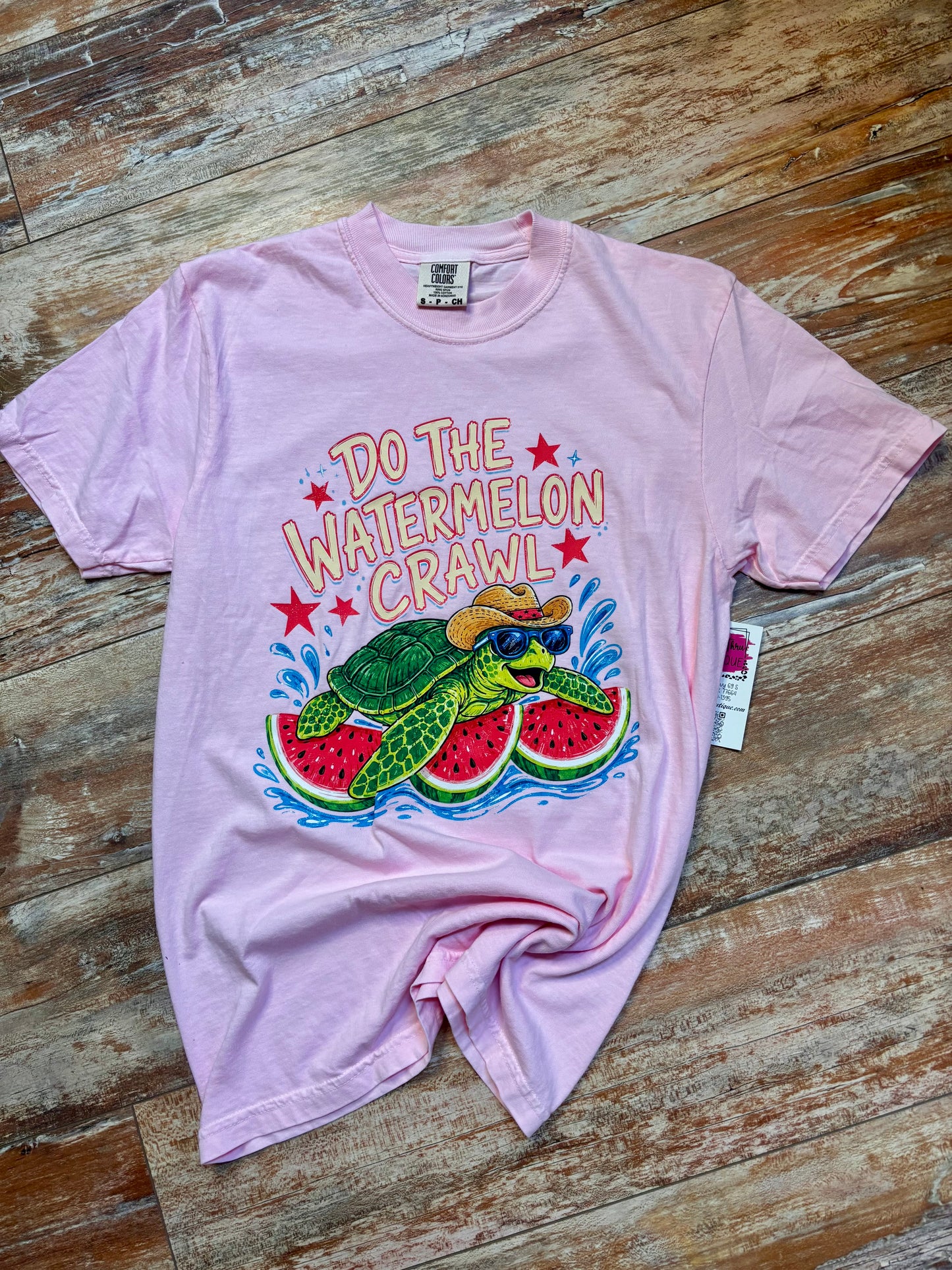 Watermelon Crawl Tee