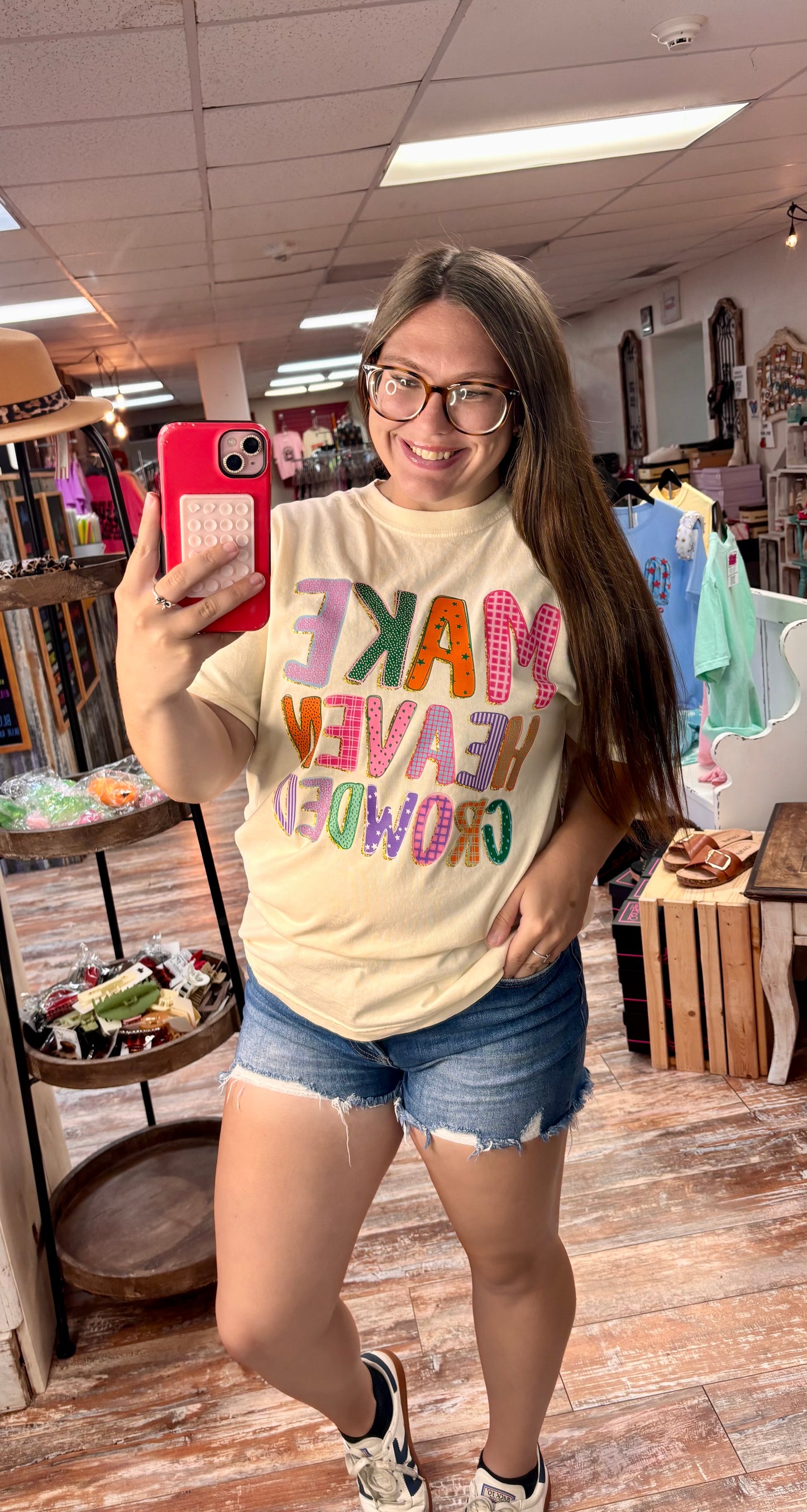 Make Heaven Crowded Tee