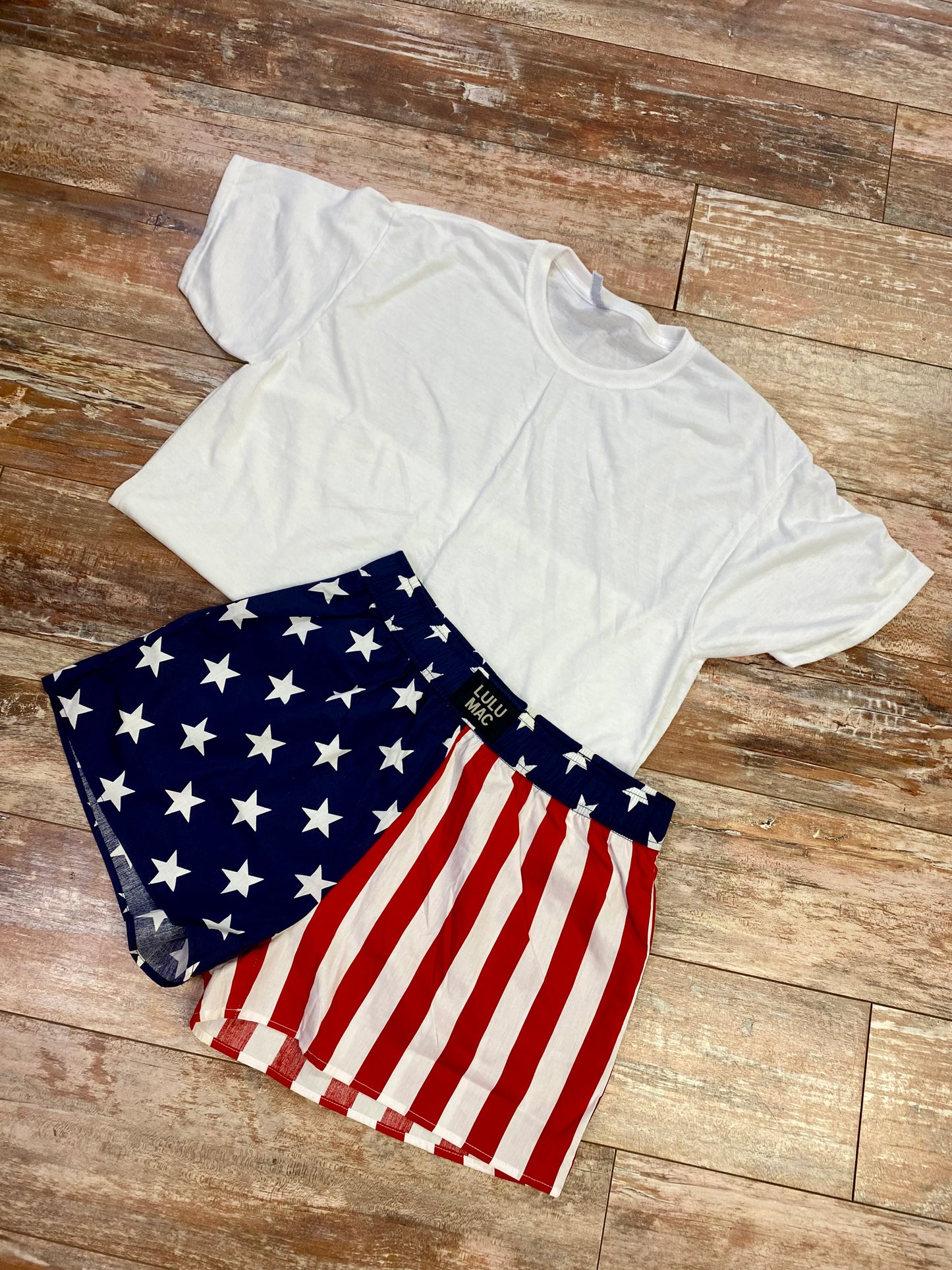 Lulu Mac Flag Shorts
