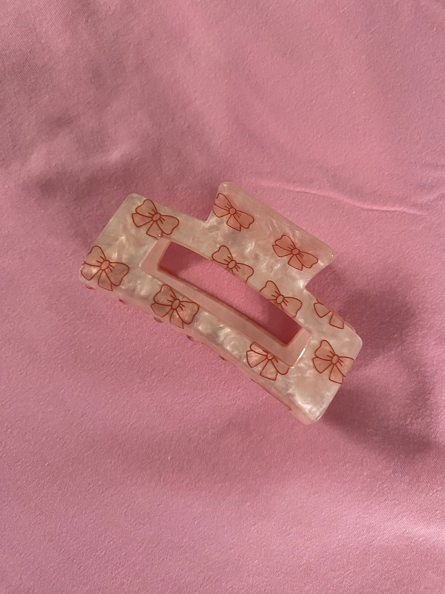 Bow Hair Claw Clip