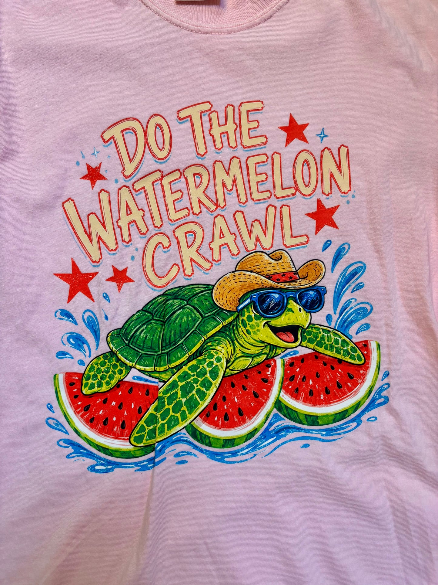 Watermelon Crawl Tee