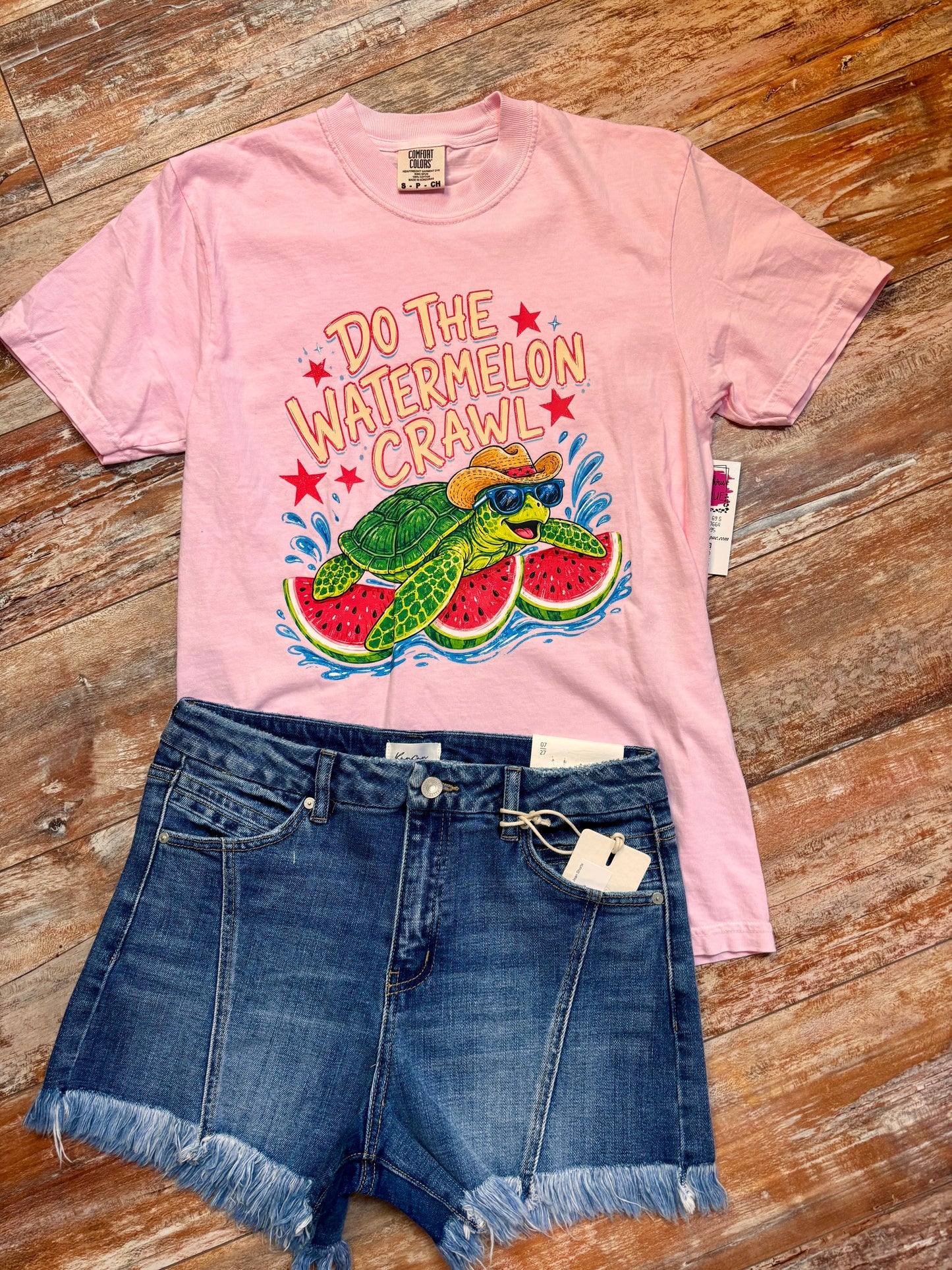 Watermelon Crawl Tee
