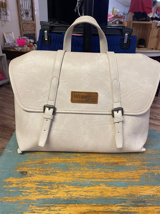 Wrangler Khaki Top Handle Backpack