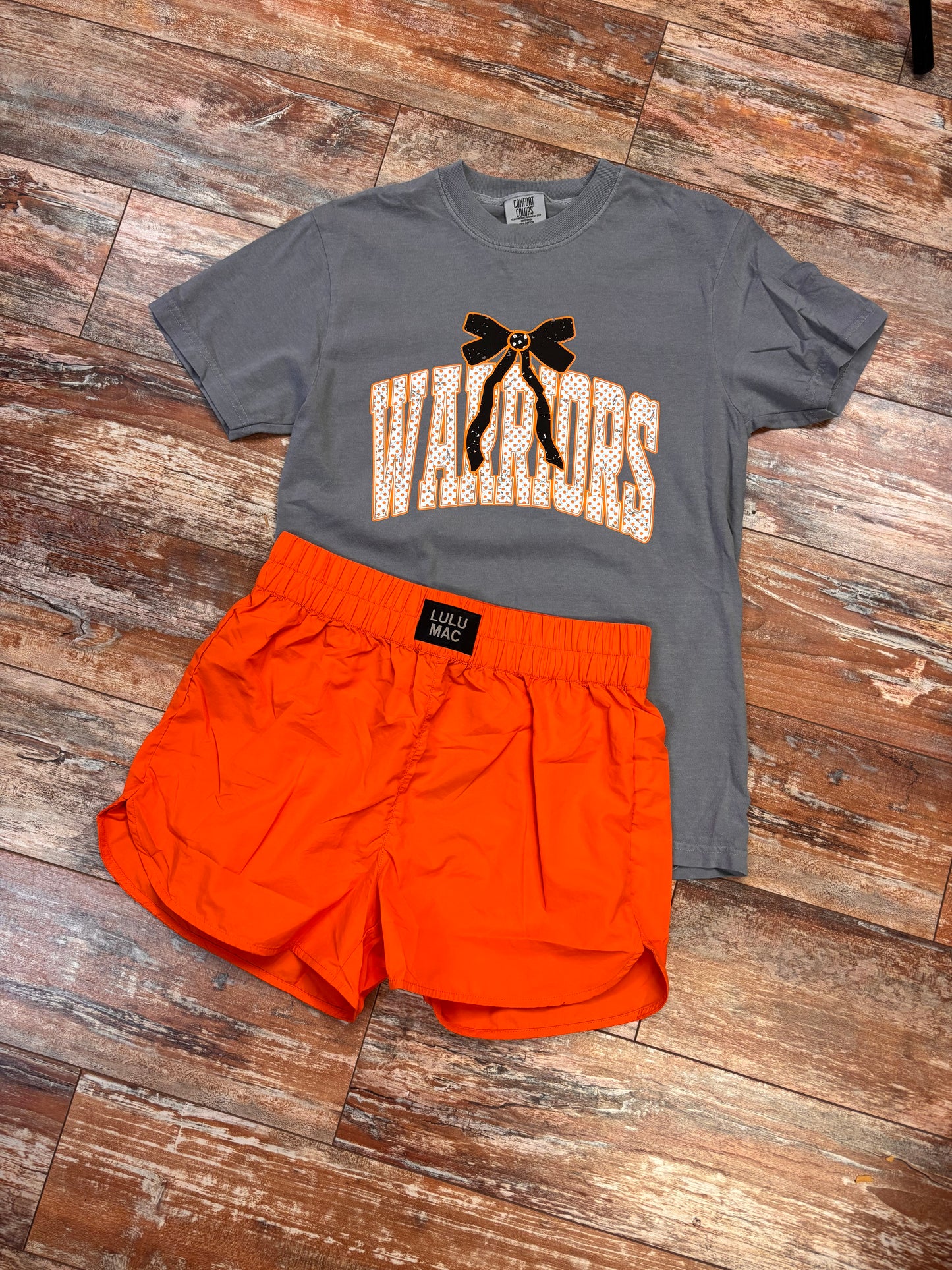 Orange LM Shorts