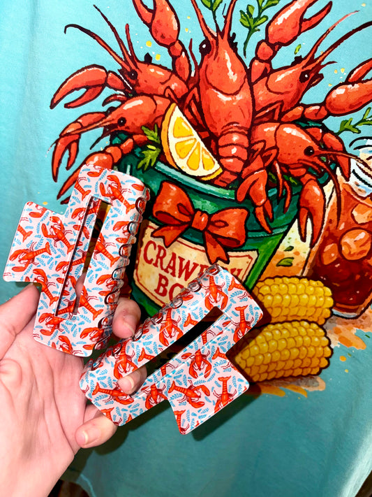 Crawfish Hair Clip