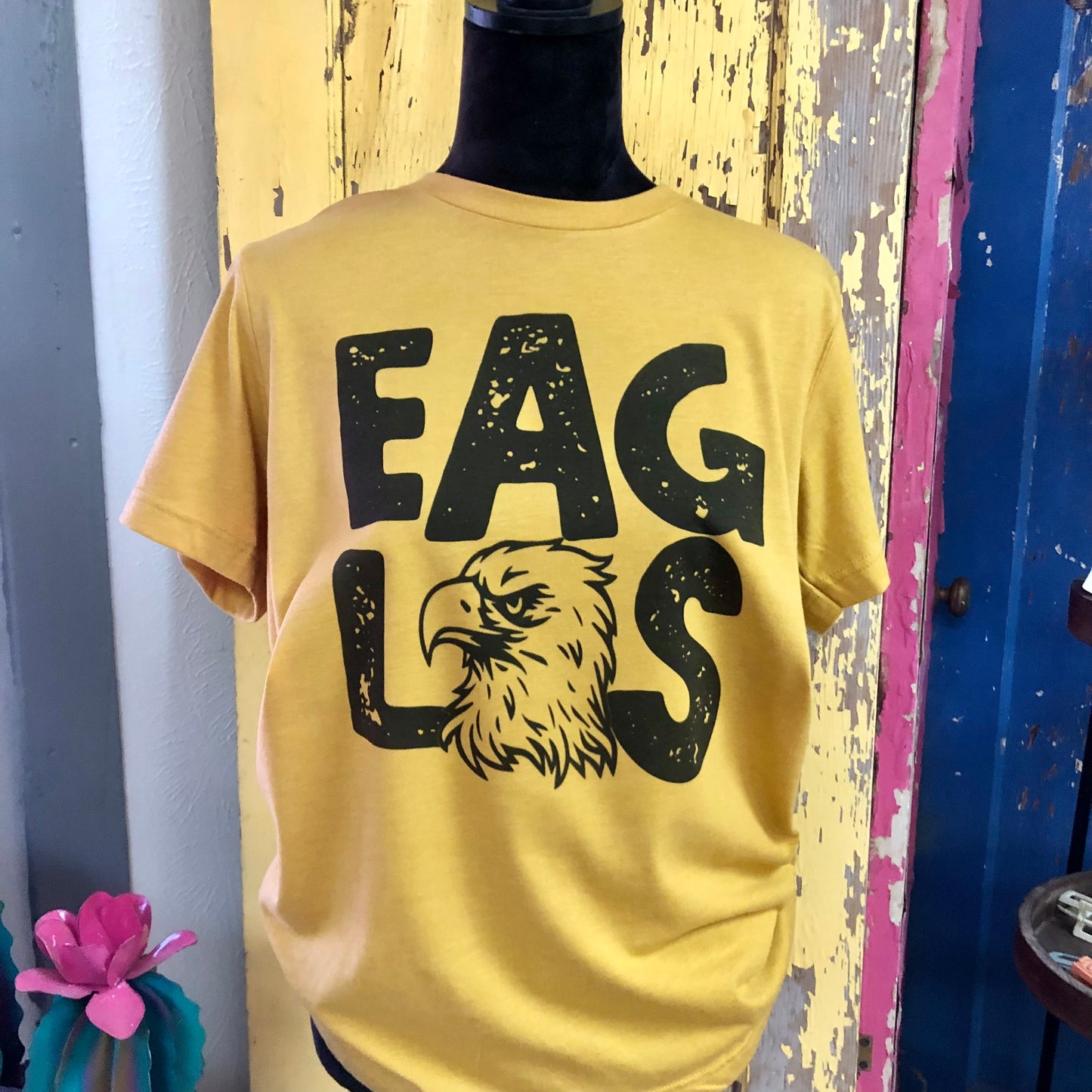 Eagle Letter Mascot Tee