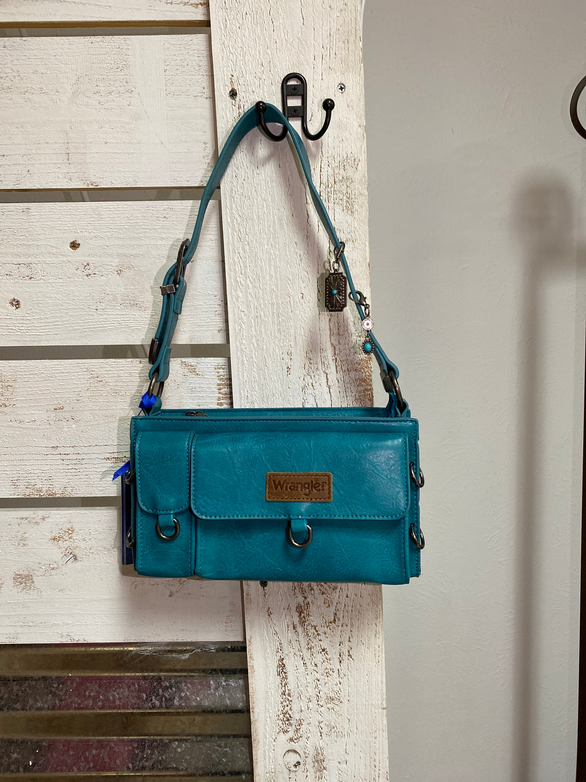 Wrangler Buckle Charm Small Shoulder Bag