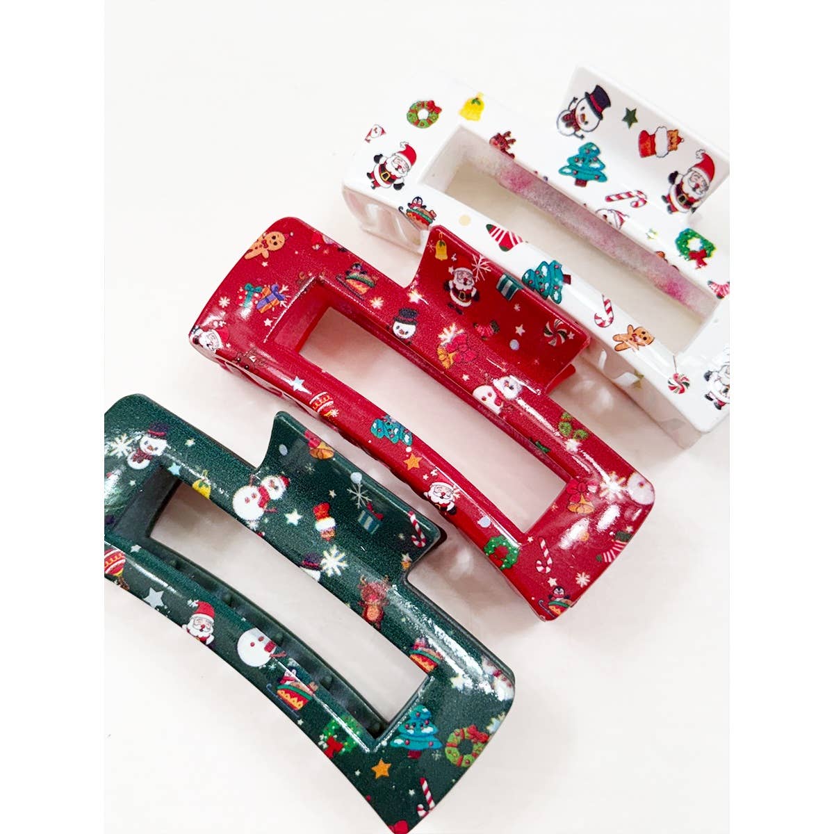 Christmas Hair Claw Clip