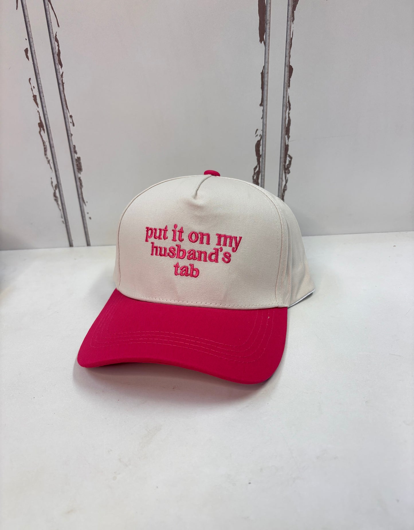 Put It On My Husbands Tab Cap