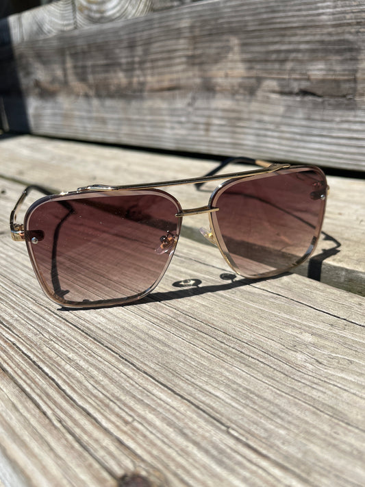 Golden Gaze Sunglasses