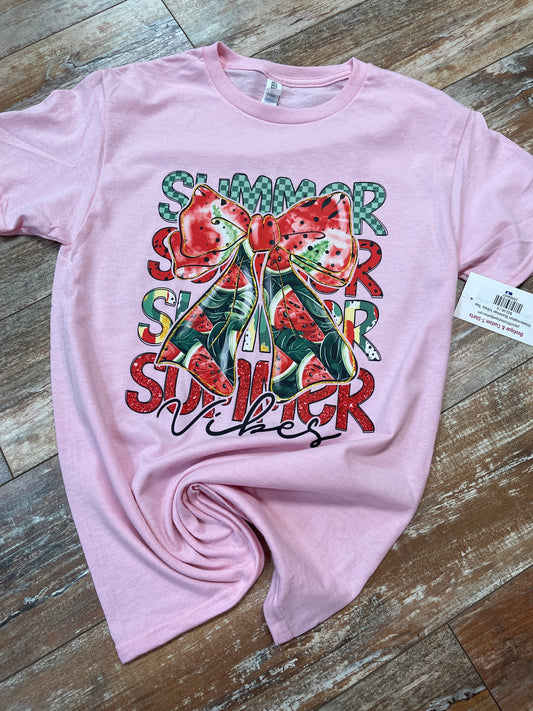 Watermelon Summer Vibes Tee