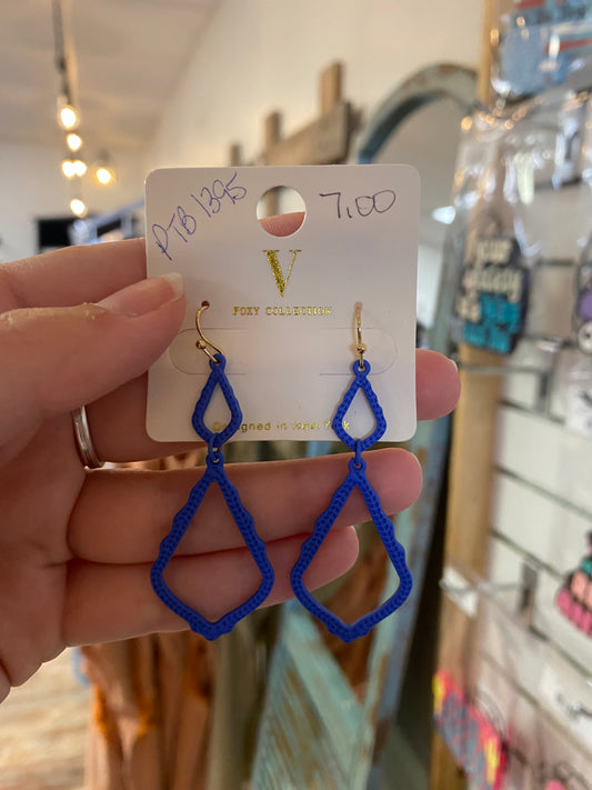 Royal Blue Earrings