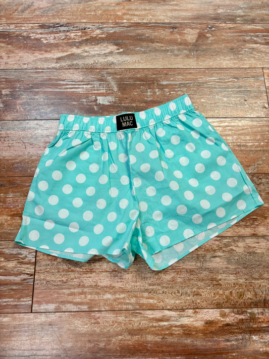 Lulu Mac Mint Polka Dot Shorts