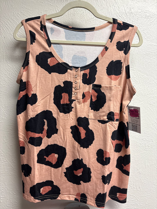 Leopard Pocket Tank Top