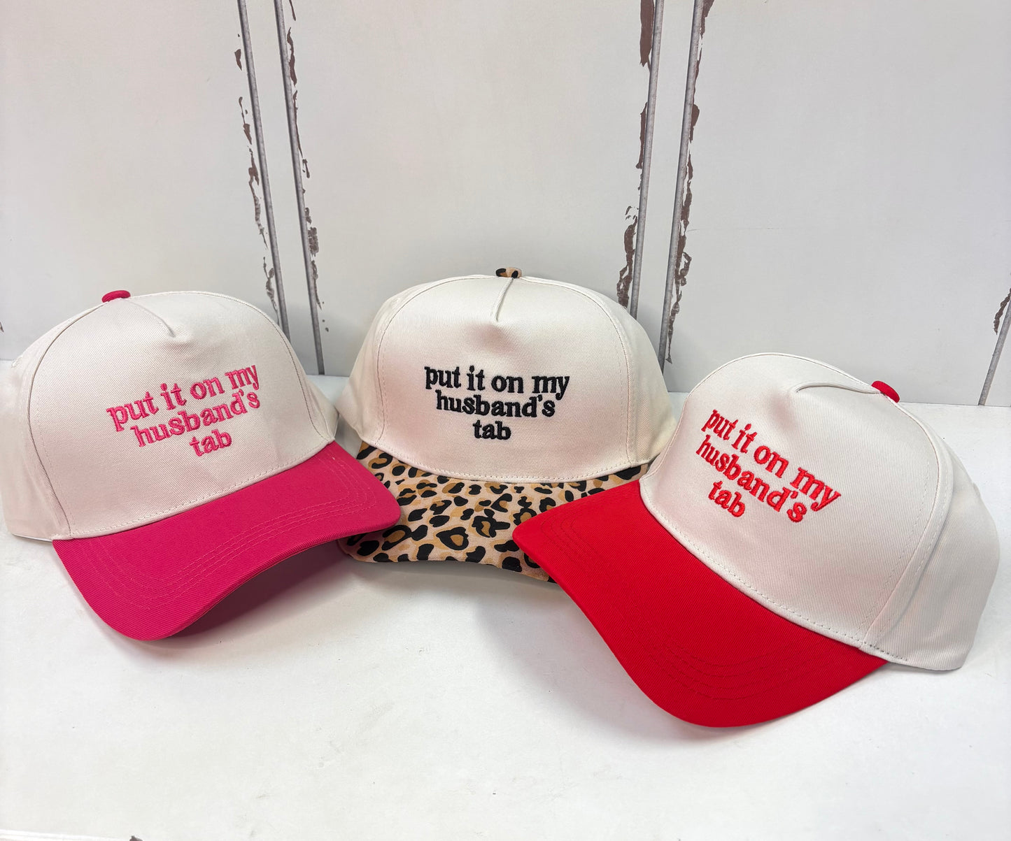 Put It On My Husbands Tab Cap