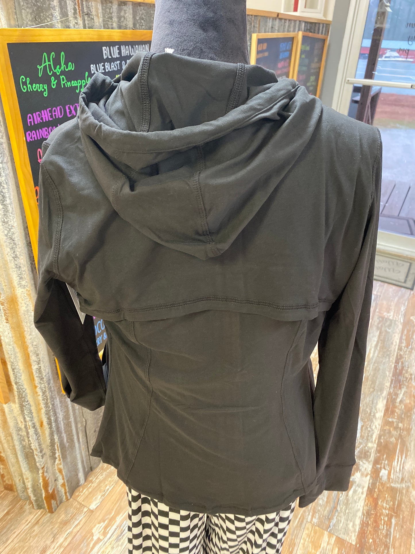 Defined Butter Jacket With Hood