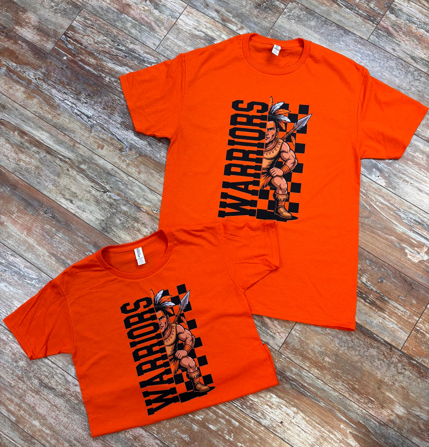 Checkered Warriors Tee