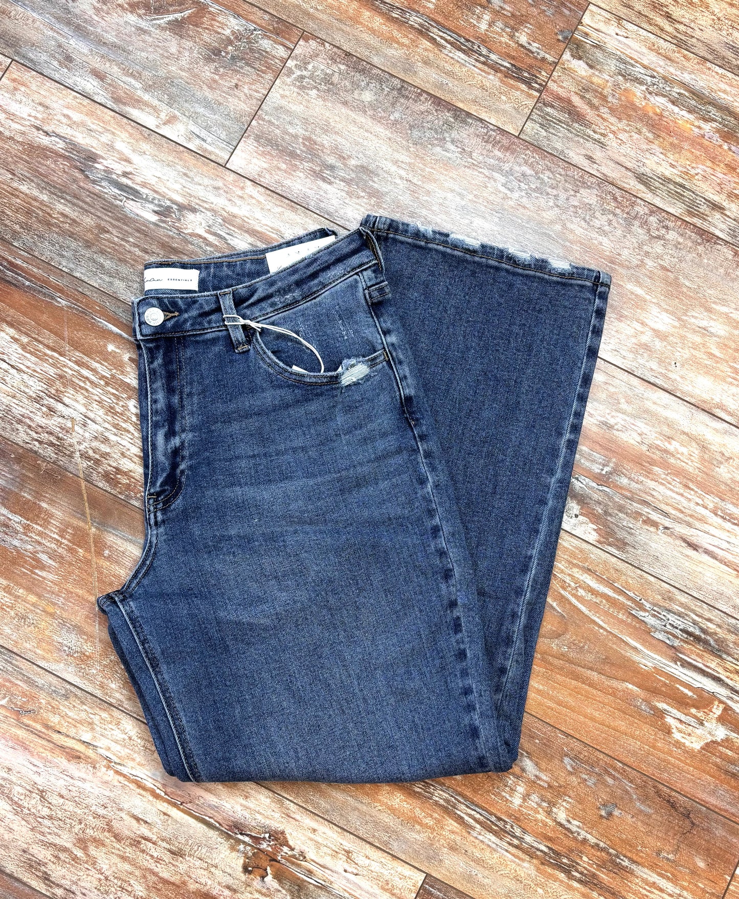 Comet Stretch Low Slung Baggy Straight Jeans