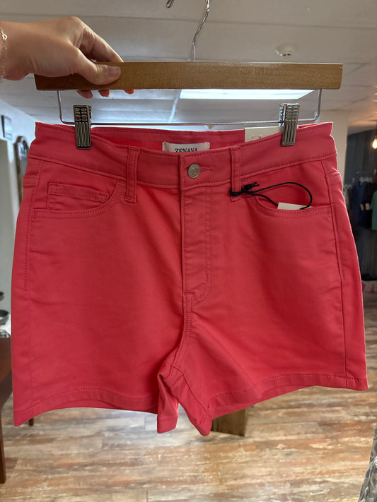 Zenana High Rise Jeans Shorts