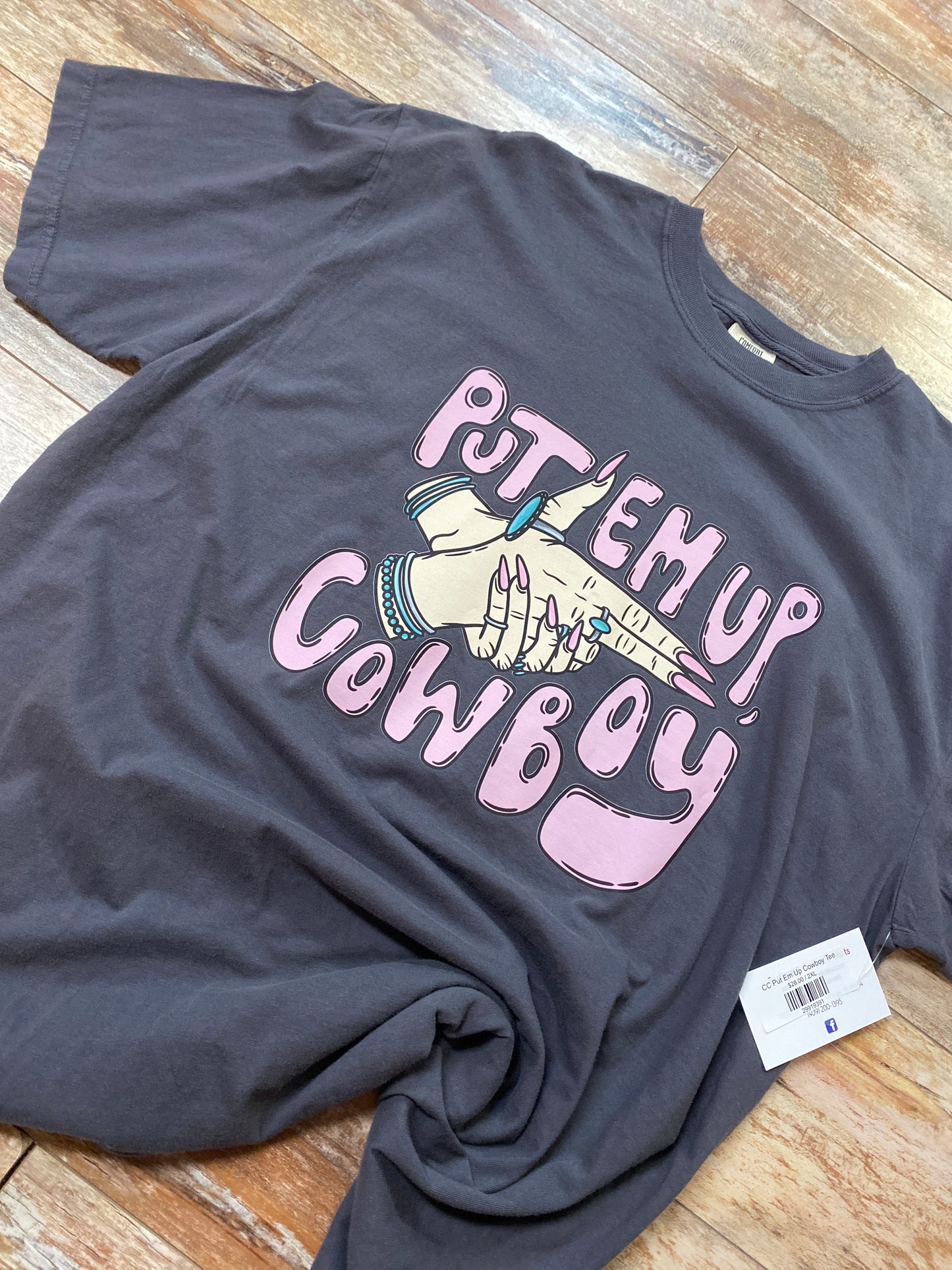 CC Put Em Up Cowboy Tee